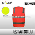 high visibility reflective safety vest with AS/NZS 1906 certification